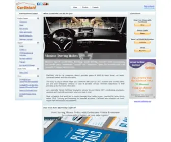 Mycarshield.com(Carshields main purpose) Screenshot