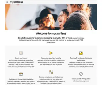 Mycashless.com(Elevate the experience and inc) Screenshot