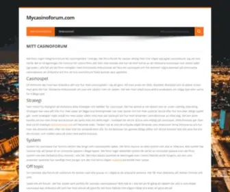 Mycasinoforum.com Screenshot