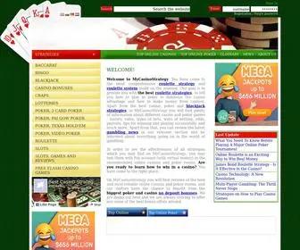 Mycasinostrategy.com Screenshot