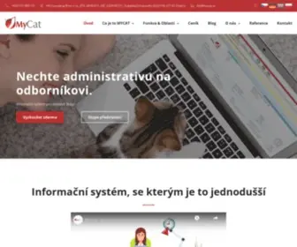 Mycat.cz(Informační) Screenshot