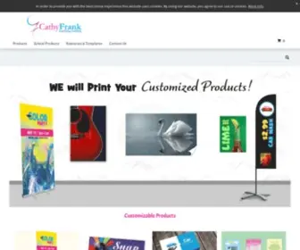 Mycathyfrank.com(Custom Prints) Screenshot