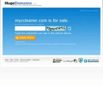 MYCcleaner.com(100% satisfaction guaranteed on every domain we sell. 30) Screenshot