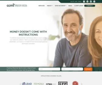 MYCcmi.com(Creative Capital Management Investments) Screenshot