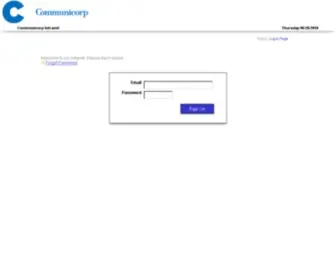 MYccorp.net(Communicorp Intranet Signon) Screenshot