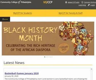 MYCCP.online(Community College of Philadelphia) Screenshot