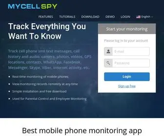 Mycellspy.com(Mobile Phone Monitoring App) Screenshot