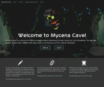 Mycenacave.com(Mycena Cave) Screenshot
