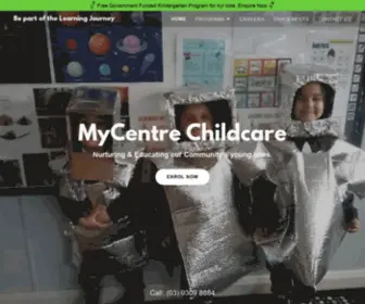 Mycentrechildcare.com.au(MyCentre Childcare) Screenshot