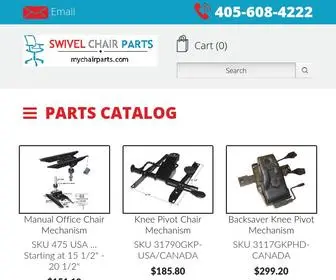 MYchairparts.com(Office Chair Parts) Screenshot