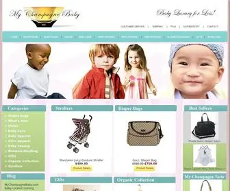 MYchampagnebaby.com(My Champagne Baby) Screenshot