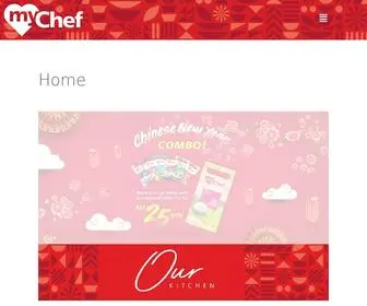 MYchef.com.my(Malaysia Food) Screenshot