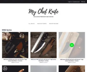 MYchefknife.com(MyChefKnife) Screenshot