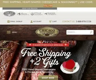 MYchicagosteak.com(Chicago Steak Company) Screenshot