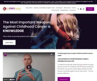 MYchildscancer.org(My Child's Cancer) Screenshot