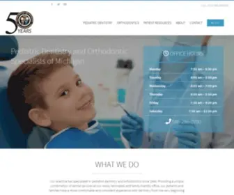 MYchildsteeth.com(Expert Pediatric Dentistry and Orthodontic Care Clinton Township) Screenshot