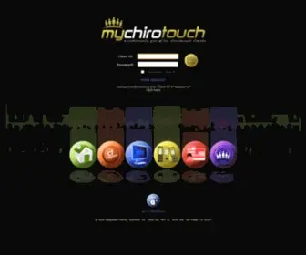 MYchirotouch.com(Log In) Screenshot