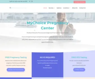 MYchoicepcc.com(MyChoice Pregnancy Care Center) Screenshot