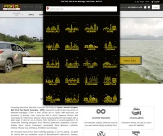MYchoize.com(Car Rental Service: MyChoize) Screenshot