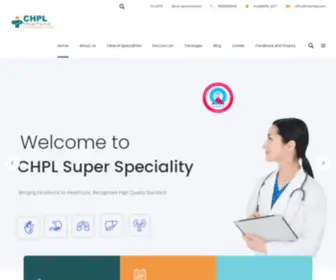 MYCHPL.com(Super Speciality Hospital) Screenshot