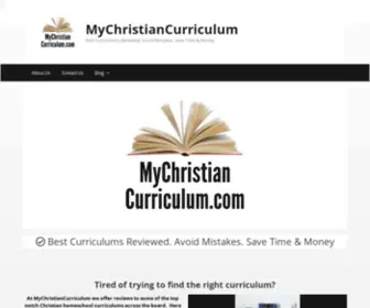 MYChristiancurriculum.com(Home) Screenshot