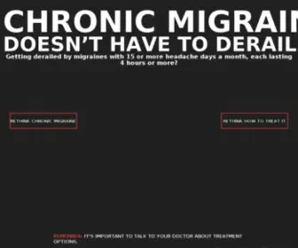 MYChronicmigraine.com(Chronic Migraine Facts) Screenshot