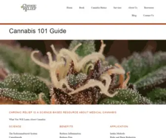 MYChronicrelief.com(What is Medical Marijuana) Screenshot