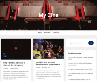 Mycine.com.ar(My Cine) Screenshot