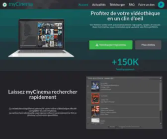 Mycinema-Software.com(Accueil) Screenshot