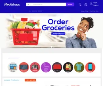 Mycitishops.com(Mycitishops Marketplace) Screenshot