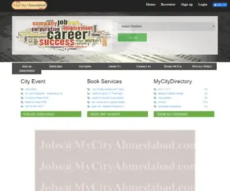 Mycityahmedabad.com(A Simple Website For Adding Little More Comfort in Routine Life menu Menu) Screenshot