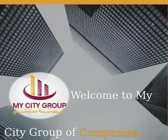 Mycitygroup.net(Qatar Based Group Of Companies) Screenshot