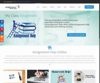 MYclassassignment.com(My Class Assignment) Screenshot