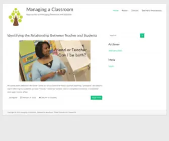 MYclassroommanagement.com(Bluehost) Screenshot