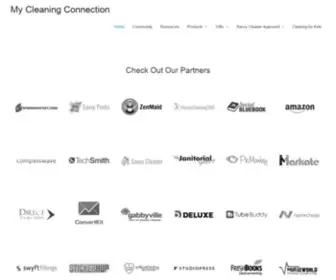 MYcleaningconnection.com(My Cleaning Connection) Screenshot