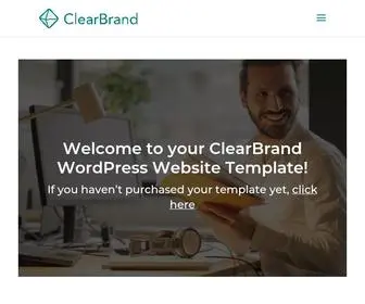 MYclearbrand.com(Clearbrand Template) Screenshot