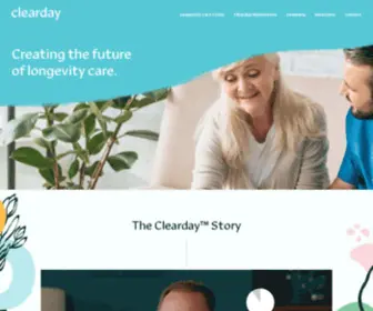 MYclearday.com(Creating the future of longevity care) Screenshot