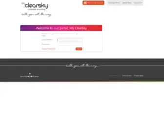 MYclearsky.co.uk(My Clearsky) Screenshot