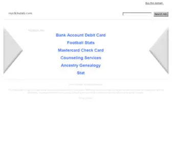 MYclickstats.com(MYclickstats) Screenshot