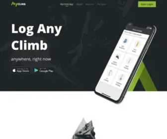 MYclimb.com(Climbing) Screenshot