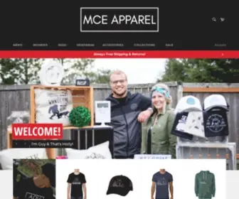 MYclosetenvy.com(MCE Apparel) Screenshot