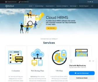MYcloud.my(Fast, Secure, Easy-to-set-up VPS by) Screenshot