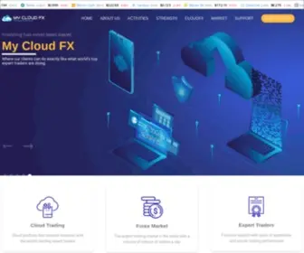 MYcloudfx.com(My Cloud FX) Screenshot