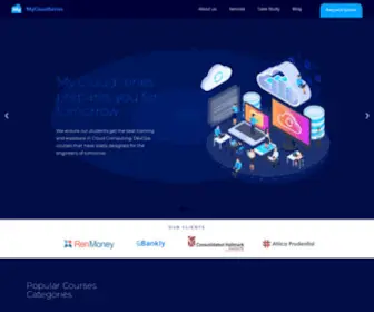 MYcloudseries.com(AWS, Cloud Consulting, DevOps Consulting, Mentorship and Training) Screenshot