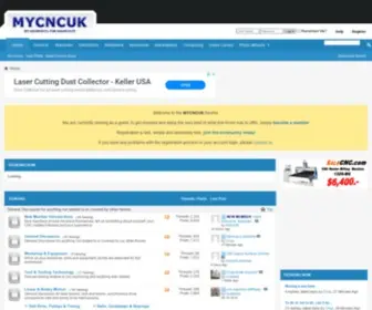 MYCncuk.com(Machinists) Screenshot