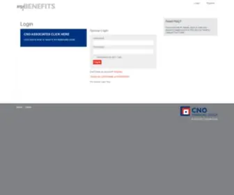 MYcnobenefits.com(My Benefits) Screenshot