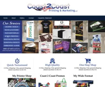 Mycoast2Coastprinter.com(Main site) Screenshot