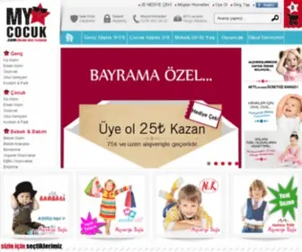 Mycocuk.com(Çocuk Kıyafetleri) Screenshot