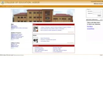 Mycoeagbor.com(CollegePortal) Screenshot