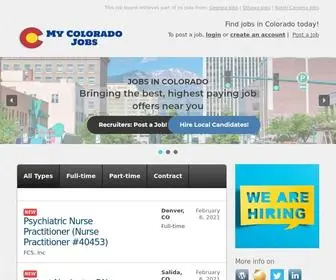 Mycoloradojobs.com(The American market) Screenshot